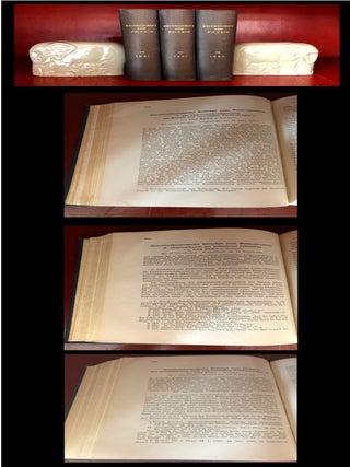 Item #1019 Quantentheoretische Beiträge zum Benzolproblem I - III, Volumes 70, 72, and 76, 1931...