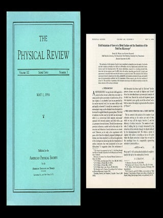 Item #1065 Field Ionization of Gases at a Metal Surface and the Resolution of the Field Ion...