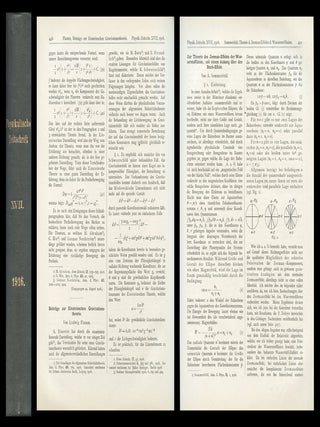 Item #1071 Beiträge zur Einsteinschen Gravitationstheorie [Comments on Einstein’s Theory of...
