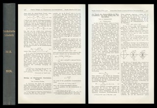 Item #1071 Beiträge zur Einsteinschen Gravitationstheorie [Comments on Einstein’s Theory of...
