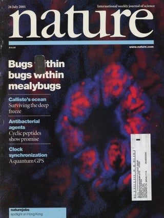 Item #1168 Quantum-enhanced Positioning and Clock Synchronization in Nature, 412, July 26, 2001,...