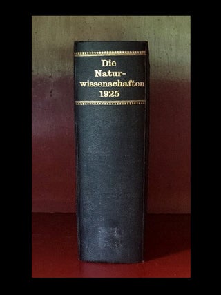 Item #1227 Experimentelles zur Theorie von Bohr, Kramers und Slater (Bothe & Geiger, pp. 440-441)...