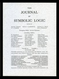 Item #1305 Abstracts of Distinguished Constituents (pp. 323) Semantical Analysis of Modal Logic...