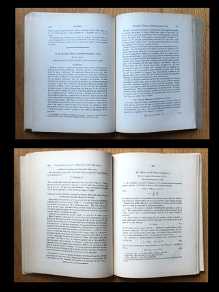 Item #1347 On the Quantum Theory of the Electromagnetic Field (Born, pp. 410-438) WITH The Masses...