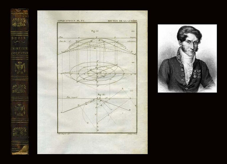 Item #136 Applications de Geometrie et de Mechanique, 1822. Charles Dupin.