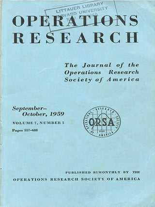Item #1431 Application of a technique for research and development program evaluation in...