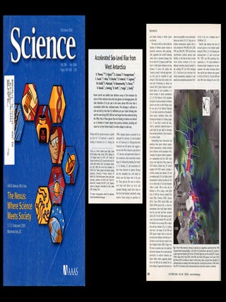 Item #1467 Accelerated Sea-Level Rise from West Antarctica Science 306 No. 5694 pp. 255-258,...