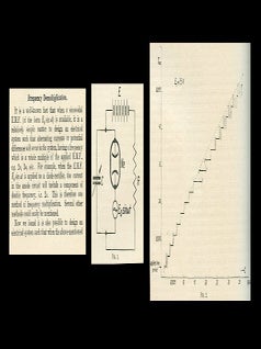 Item #459 Frequency demultiplication in Nature 120, Number 3019, 1927, pp. 363-364. B. van der....