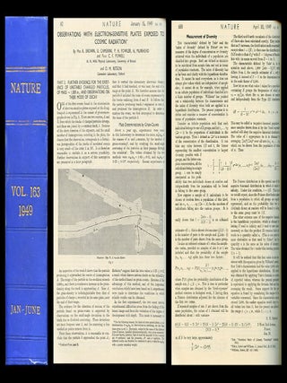 Item #506 Observations with Electron Sensitive Plates Exposed to Cosmic Radiation. II. Further...