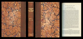 Item #591 The Origin of the Solar System in Proceedings of the Royal Society of London A 256,...