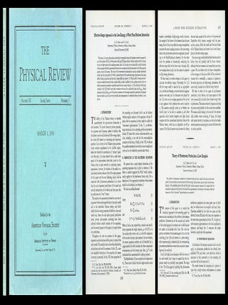 Item #877 Effective-Range Approach to the Low-Energy p-Wave Pion-Nucleon Interaction WITH Theory...