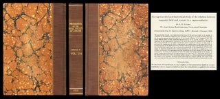 Item #893 An Experimental and Theoretical Study of the Relation Between Magnetic Field and...