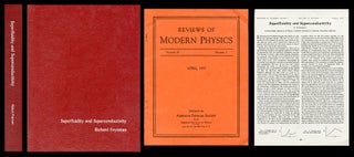 Item #957 Superfluidity and Superconductivity [Feynman’s Only Paper on Superconductivity, pp....